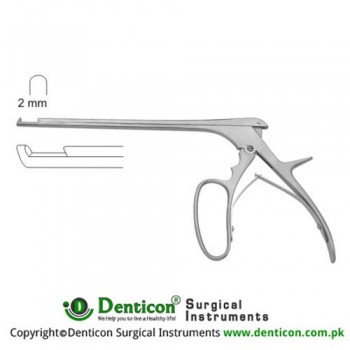Ferris-Smith Kerrison Punch 40° Forward Up Cutting Stainless Steel, 20 cm - 8" Bite Size 2 mm 